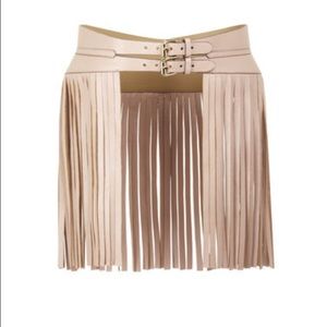 Fringe Contour Waist Belt