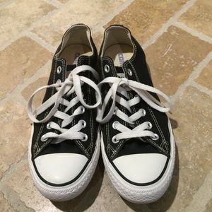All star converse black size 8