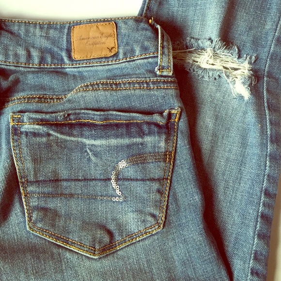 American eagle jeans size 0 regular
