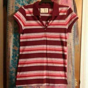 Aeropostale striped polo shirt