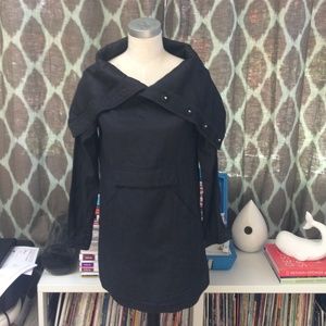 WESC Tunic Dress Modern Front pocket -convertible