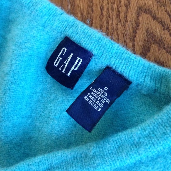 GAP lambswool sweater blue - Picture 2 of 2