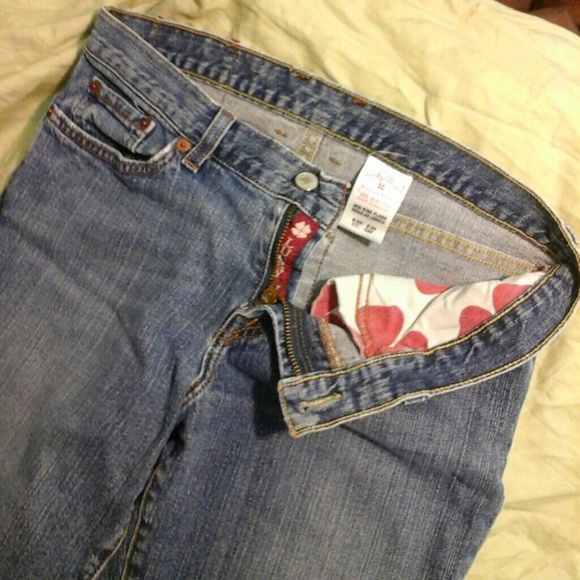 LUCKY JEANS SIZE 8 DUNGAREES