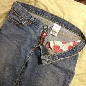 LUCKY JEANS SIZE 8 DUNGAREES
