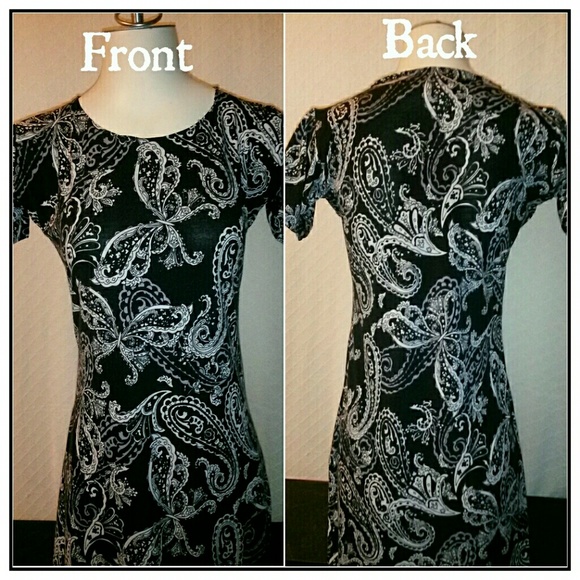 Beautiful Butterfly Pattern Dress