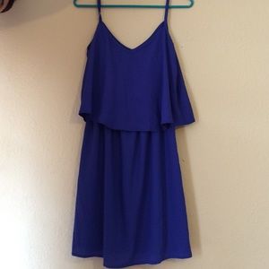 Blue dress