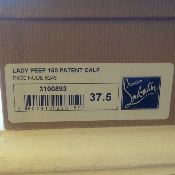 Christian Louboutin lady peep 150 - Picture 3 of 3