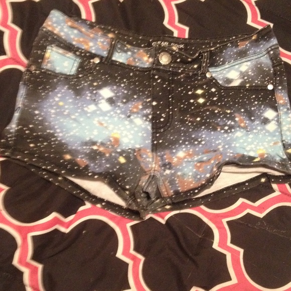 Galaxy themed shorts