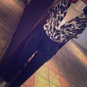 Kardashian Kollection Cheetah Romper