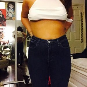 High waisted jeggings!