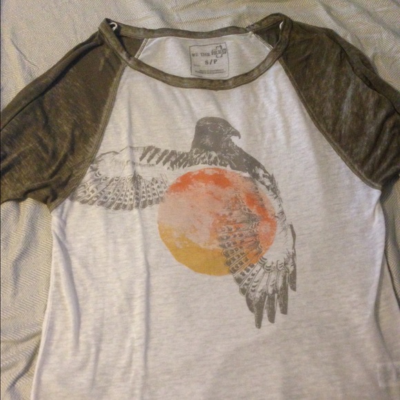 LAST PRICE DROP! Free People oversize tee - Picture 1 of 4