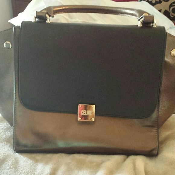 Trapeze inspired bag.