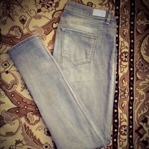 Grey/light wash Jeggings