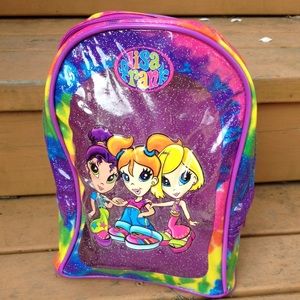 Mini Lisa Frank backpack vintage hipster 90s rare