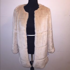 Zara Faux Fur Coat