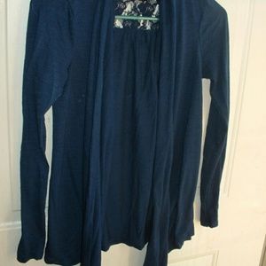 Shall type dressy blue over top