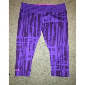 Tie die, cropped spandex