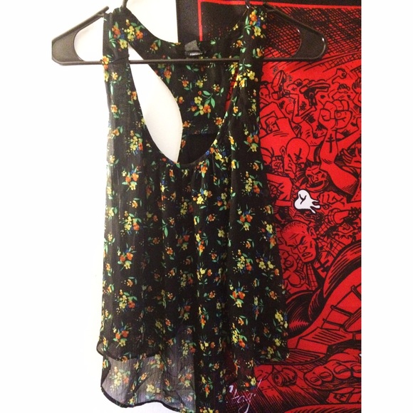 Floral Crop Top