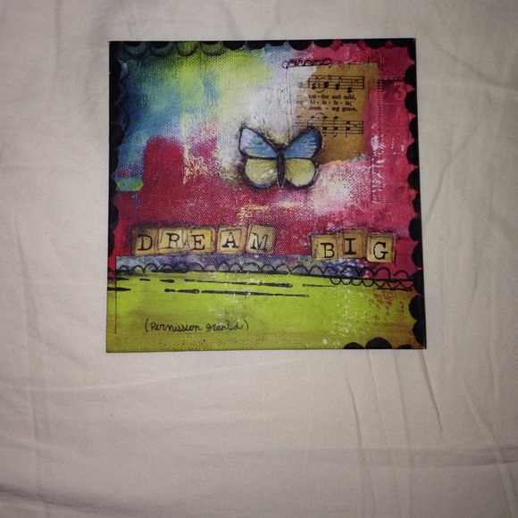 Dream big wall art