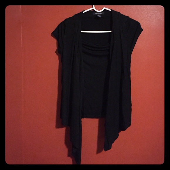 White House Black Market drapey top