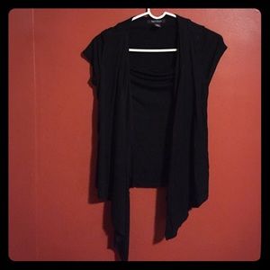 White House Black Market drapey top