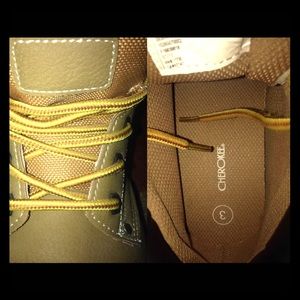 ❤️ CHEROKEE BOYS TAN BOOTS Timberland look alikes