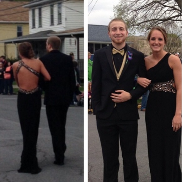 Black prom dress