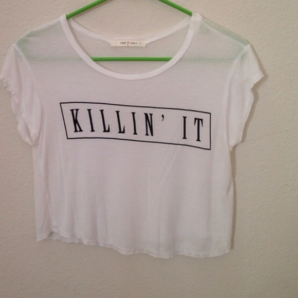 Killin' It crop top