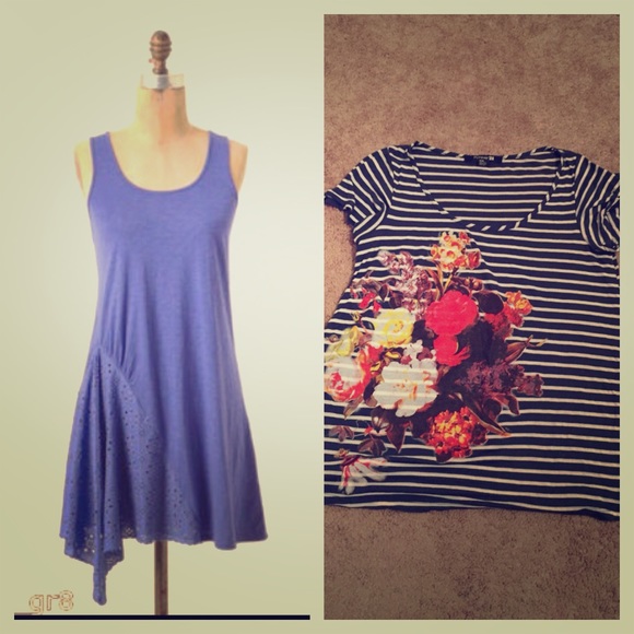 Bundle!!! Anthro and Forever21 shirt