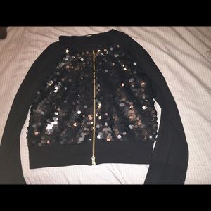 XL JCRew sequin cardigan