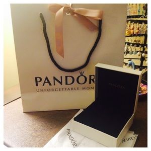 💯 Authentic Pandora Bracelet Box and shopping bag