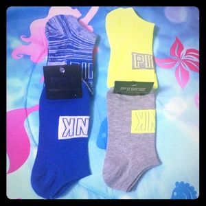 Victoria's Secret Pink No Show Socks