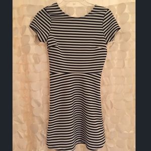 Topshop Black & White Dress