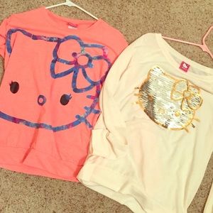 Hello kitty shirt bundle! 😻