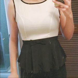 Peplum top