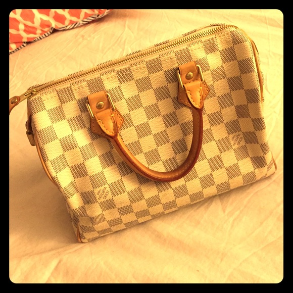 Louis Vuitton Speedy 30 in Damier Azur