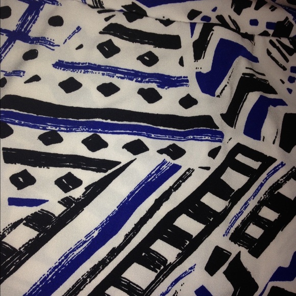 Cute 2 piece set. Royal blue and black.