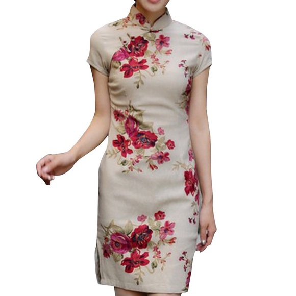 Asian Chinese style casual dress