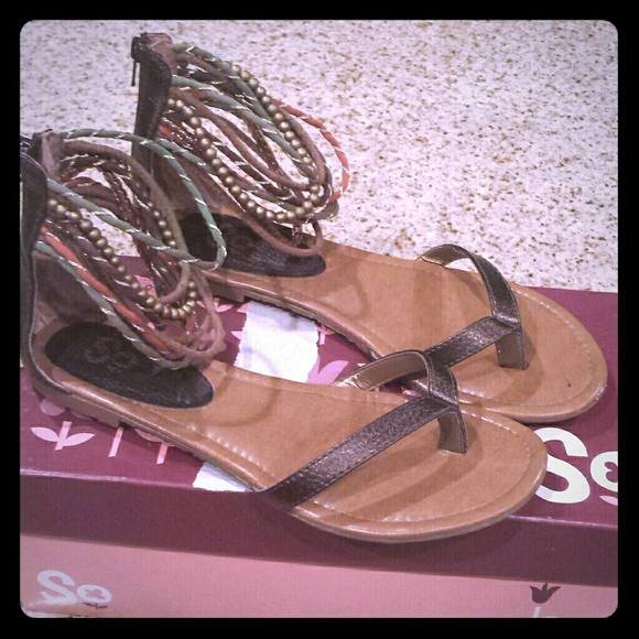 Skylark brown sandals