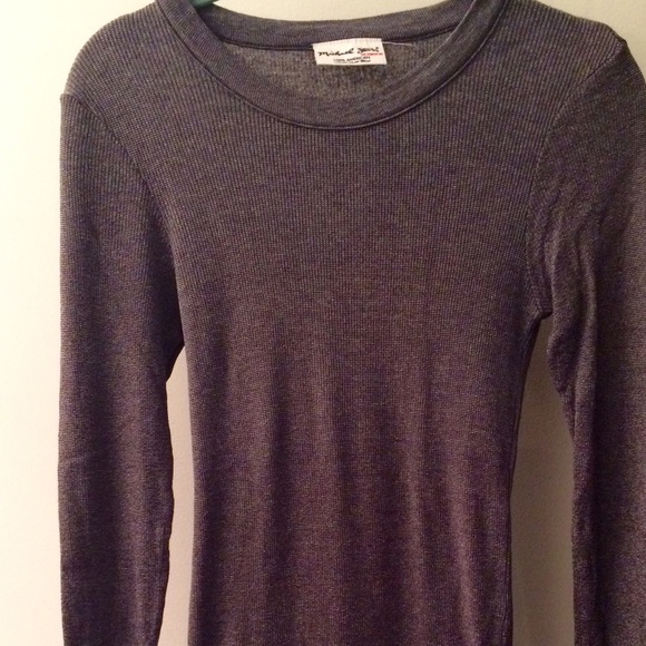 Steel Gray Shiny T-Shirt -SOLD!