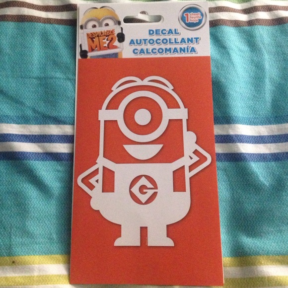 BIG MINION DECAL
