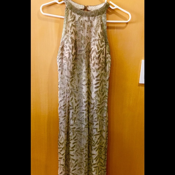 Gorgeous, glamorous beaded dress.