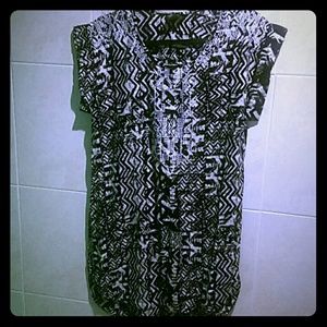 Tribal pattern dress