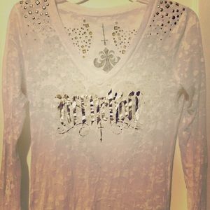 Affliction skull burn out