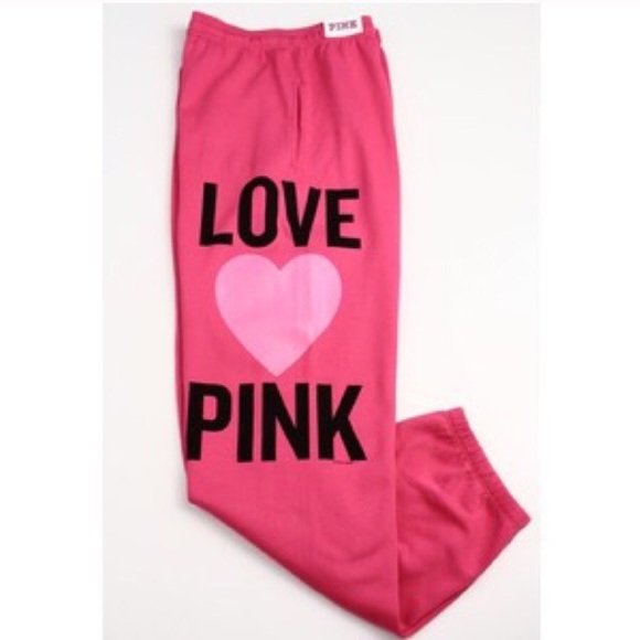 love pink sweats