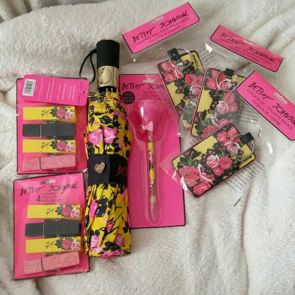 BEAUTIFUL SET OF BETSEY JOHNSON ITEMS