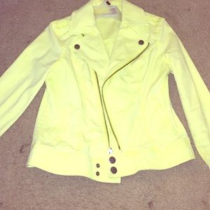Neon Yellow Blazer