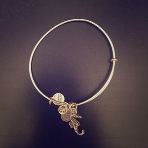 Alex & Ani seahorse charm bracelet