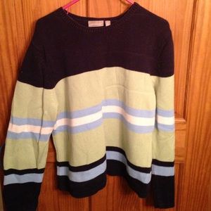 💚💙🌿 Gorgeous Croft & Barrow Sweater 🌿💙💚
