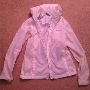 White Columbia Rain Jacket